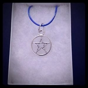 Silver Pentagram Necklace